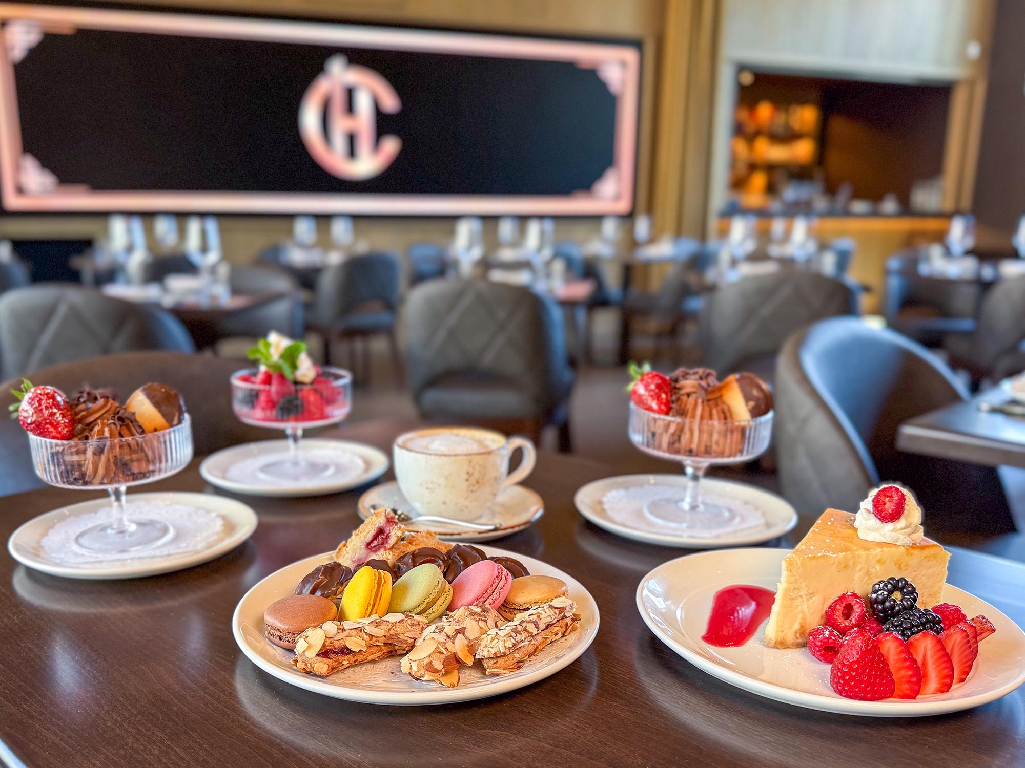 Desserts in Club Room at the Carriage House